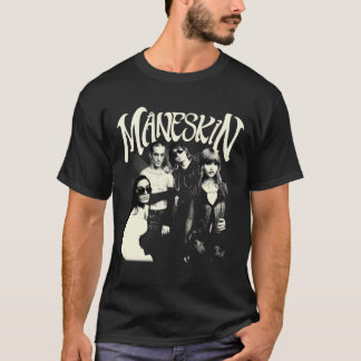 Camiseta Maneskin Band Retro