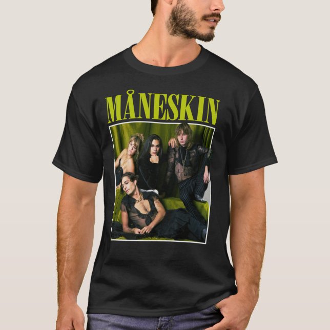 Camiseta MANESKIN Måneskin Merchandising   (Anverso)