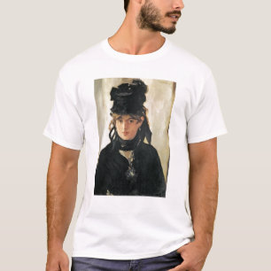 Camiseta Manet el Berthe Morisot con un ramo de violetas
