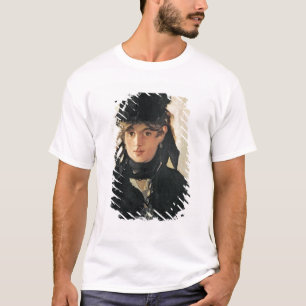 Camiseta Manet el   Berthe Morisot con un ramo de violetas
