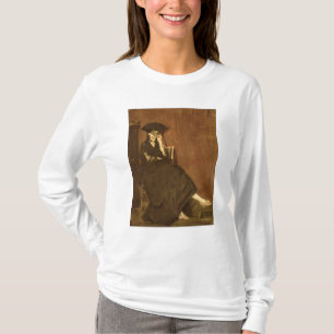 Camiseta Manet el Berthe Morisot con una fan, 1872