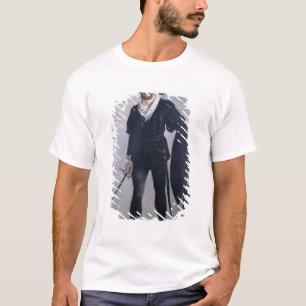 Camiseta Manet el Jean Baptiste Faure como Hamlet, 1877