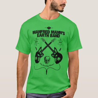 Camiseta Manfred Manns Earth Bandz Guitar Vintage Logo