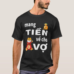 Camiseta Mang Tien Ve Cho Vo Tet De Decoración 2022 Vietna