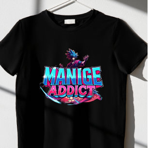 Camiseta Manga Addict