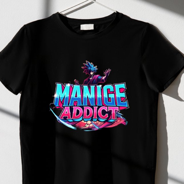 Camiseta Manga Addict (Subido por el creador)