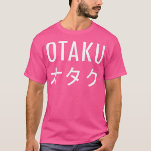 Camiseta Manga anime definida por nombre japonés Otaku