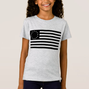 Camiseta Manga, Bandera de Betsy Ross o Bandera estadounide