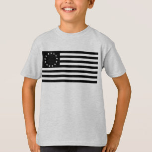 Camiseta Manga, Bandera de Betsy Ross o Bandera estadounide