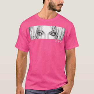 Camiseta Manga Claymore japonesa gráfica - Miria