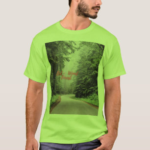 Camiseta Manga corta de los hombres de la Selva Roja