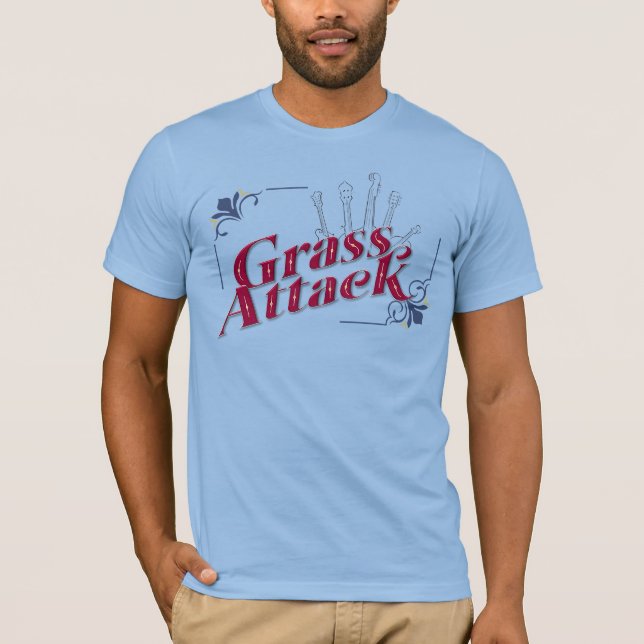 Camiseta Manga Corta Grass Attack Hombre (Anverso)