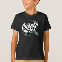 Manga corta T de los aros del Quaker de los niños