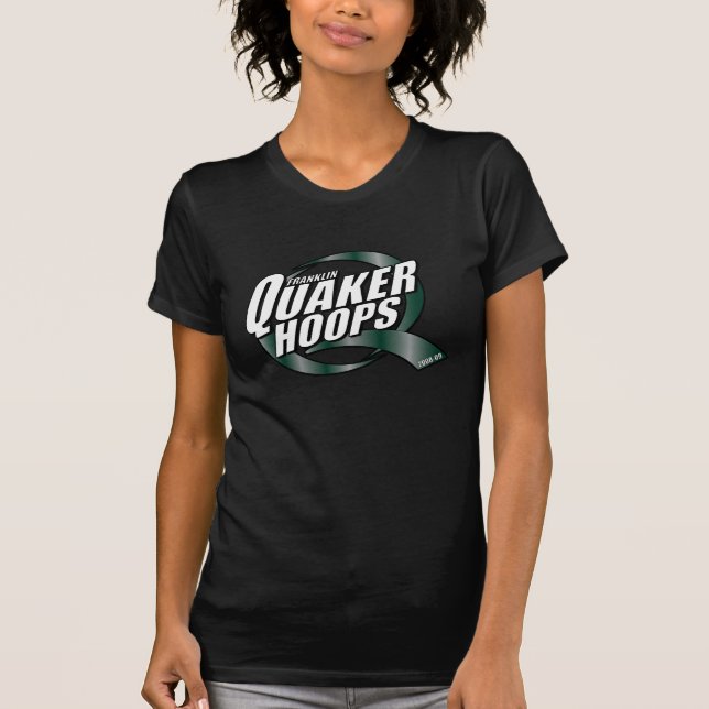 Camiseta Manga corta T de los aros para mujer del Quaker (Anverso)