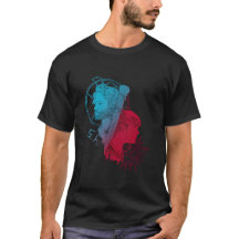 Camiseta manga corta unisex negra Sam Winchester
