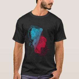 Camiseta manga corta unisex negra Sam Winchester