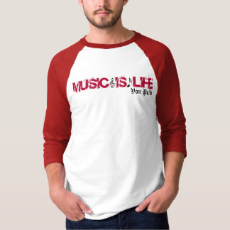 Camiseta Manga de 3/4 longitud para hombres de Punk Von.