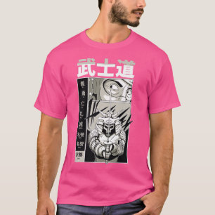 Camiseta Manga de guerrero samurai japonesa