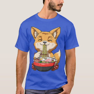 Camiseta Manga de Sopa de Fideos Ramen Fox 2519