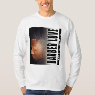 Camiseta Manga del amor del peluquero/camisetas largos de
