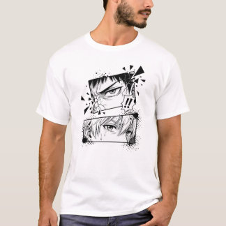 Camiseta Manga Eyes – Panel de Expresión Intensa d