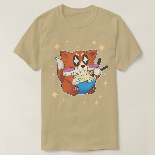 Camiseta Manga Graphic Japan Animal Cute Kawaii Japanese Ra (Diseño del anverso)