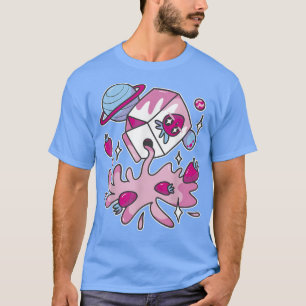 Camiseta Manga Harajuku Otaku Cute Japan Milk Graphic T-Shi