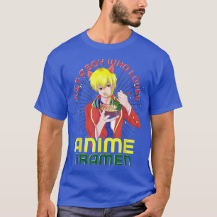 Camiseta Manga japonesa Otaku Boys fideos Ramen Japón Kawa