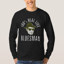 Manga larga 100% del Bluesman T
