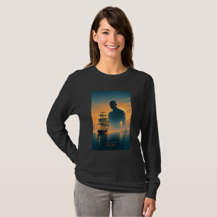 Camiseta Manga Larga Arte Marinero Gigante