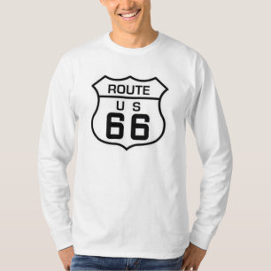 Camiseta Manga larga básica de la ruta 66