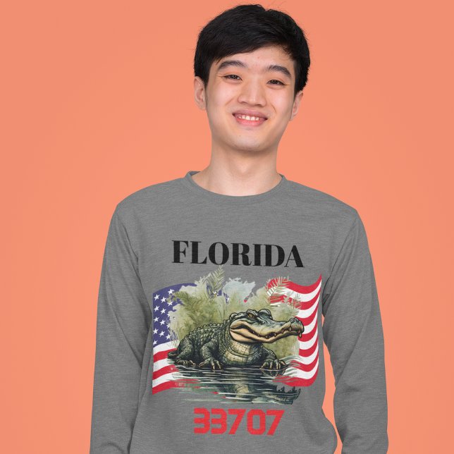 Camiseta Manga Larga Bella+Canvas de Florida Boy (California Love & Avo Vibes)