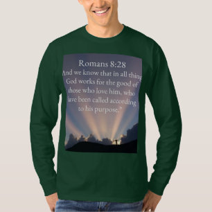 Camiseta Manga Larga Biblia de Hombres Romanos 8:2