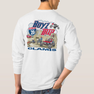 Camiseta Manga larga blanca de viaje Boyz 2020