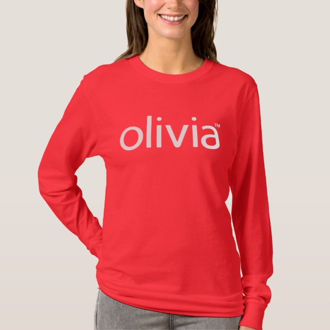 Camiseta Manga larga clásica de Olivia (Anverso)