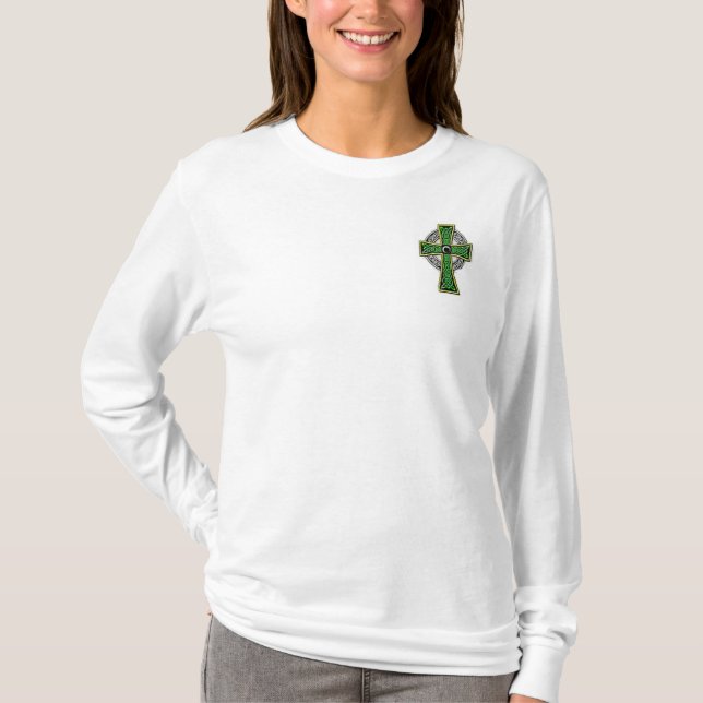 CAMISETA MANGA LARGA CRISTIANA IRLANDESA (Anverso)