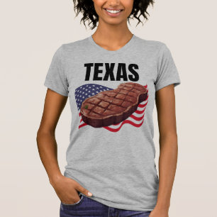 Camiseta Manga larga de Bella+Canvas para mujeres de Texas