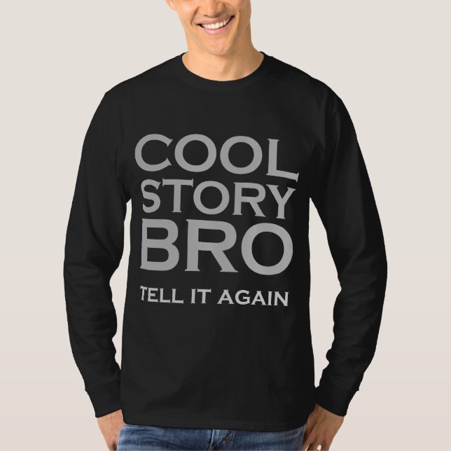 Camiseta Manga larga de Bro de la historia fresca (Anverso)
