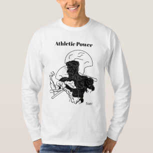 Camiseta Manga larga de camiseta: Poder atlético
