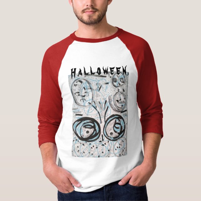 Camiseta Manga larga de Halloween (Anverso)