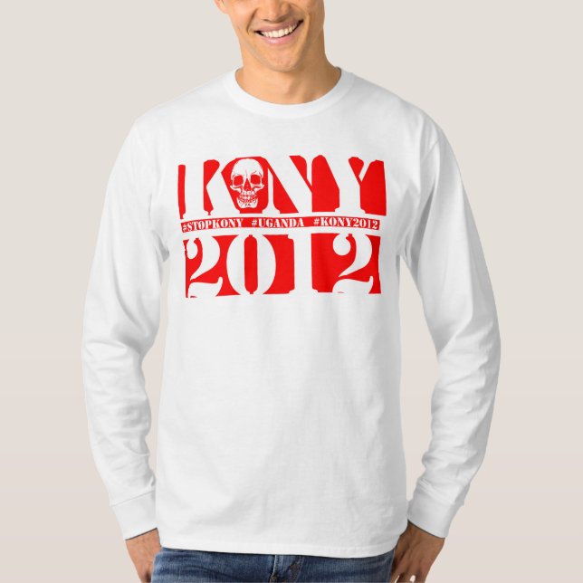 Camiseta Manga larga de KONY 2012 (Anverso)