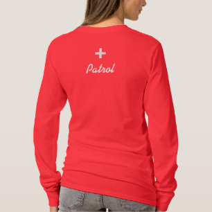 Camiseta Manga larga de la patrulla - mujeres cruzadas