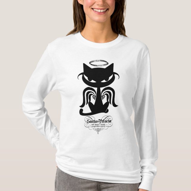 Camiseta manga larga de la sudadera con capucha del AA de (Anverso)