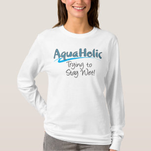 Camiseta Manga larga de las señoras de AquaHolic