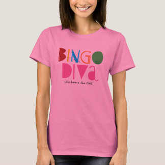 Camiseta Manga larga de las señoras de la diva del bingo