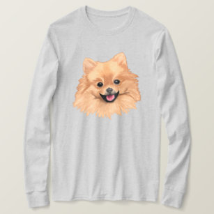 Camiseta Manga larga de Pomeranian