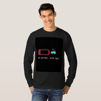 Camiseta Manga Larga de Programador Divertido Bate