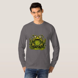 Camiseta Manga Larga de Rana Mutante Tóxica y Espe