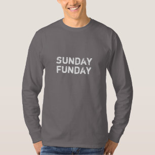 Camiseta Manga larga del equipo de domingo Funday