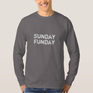 Camiseta Manga larga del equipo de domingo Funday